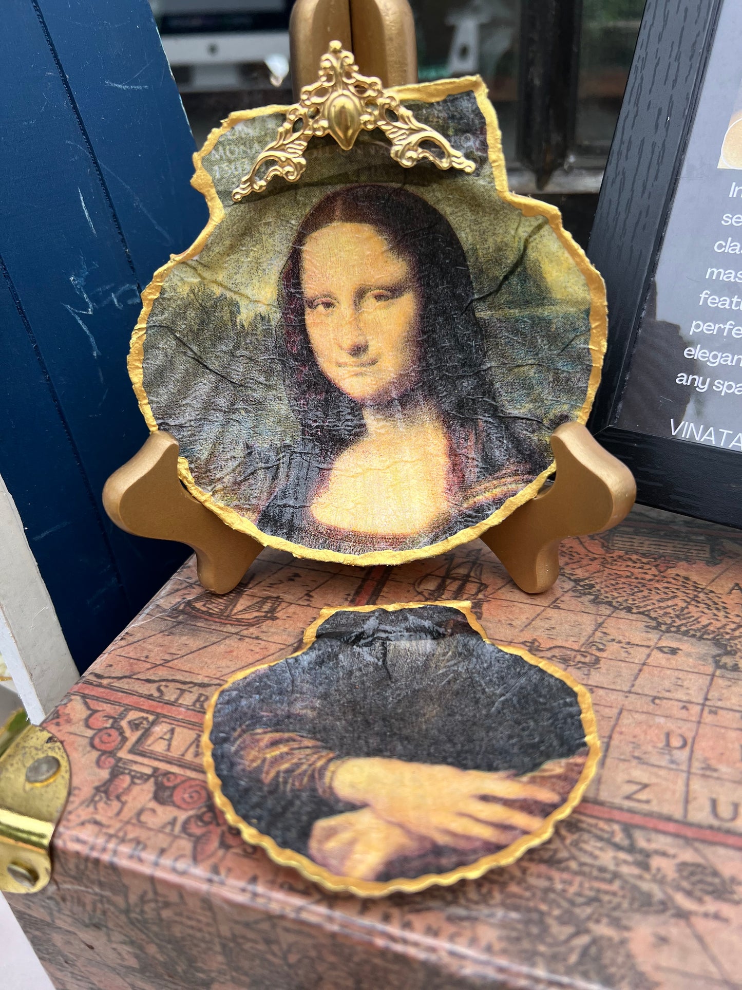 Mona Lisa : Seashell ring dish